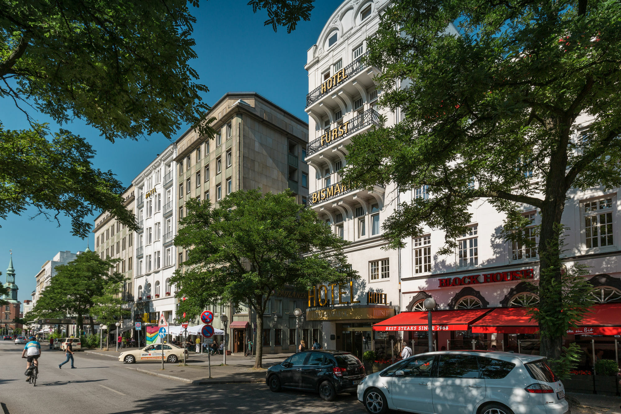 Hotel Fuerst Bismarck Hamburg Bagian luar foto